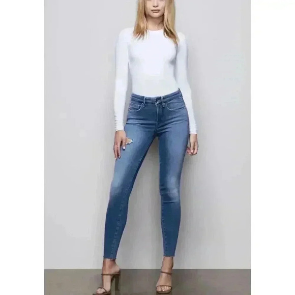 Good American Good Legs Jeans Blue Size 2 - Picture 1 of 15
